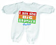 6992X - I'm The Brother Personalized Fleece Romper